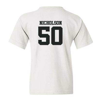 Vanderbilt - NCAA Men's Basketball : Mason Nicholson - Sports Shersey Youth T-Shirt-1