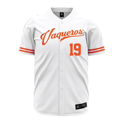 UTRGV - NCAA Baseball : Chayton Fischer - White Jersey-0