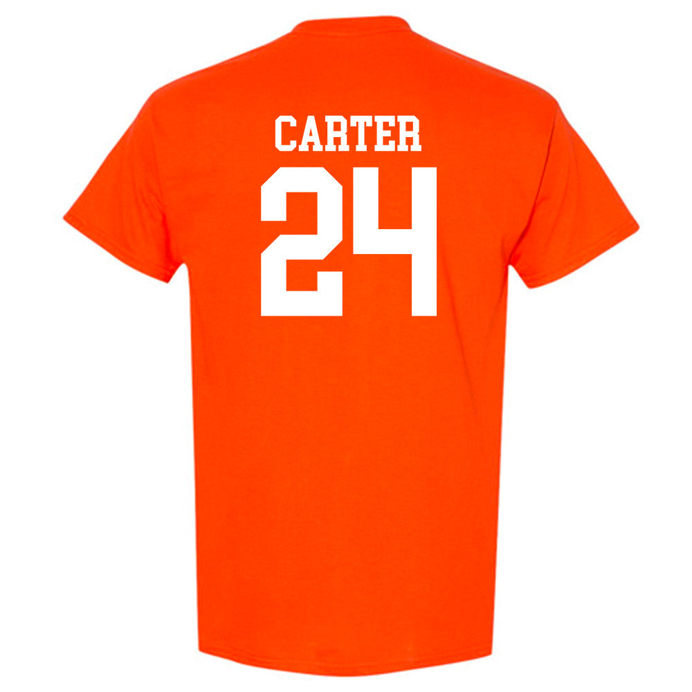 UTRGV - NCAA Baseball : Cameron Carter - Orange T-Shirt-1