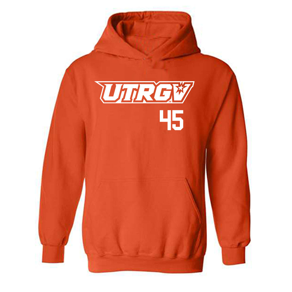 UTRGV - NCAA Baseball : Zach Tjelmeland - Hooded Sweatshirt