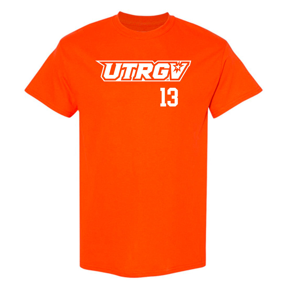 UTRGV - NCAA Baseball : Nick Nolan - Orange T-Shirt-0