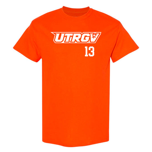 UTRGV - NCAA Baseball : Nick Nolan - Orange T-Shirt-0