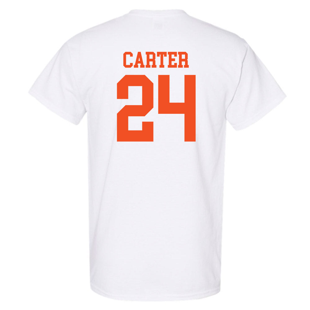 UTRGV - NCAA Baseball : Cameron Carter - White T-Shirt-1