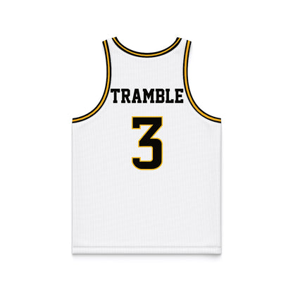 Southern Miss - NCAA Men's Basketball : Chiante Tramble - White Basketball Jersey-1