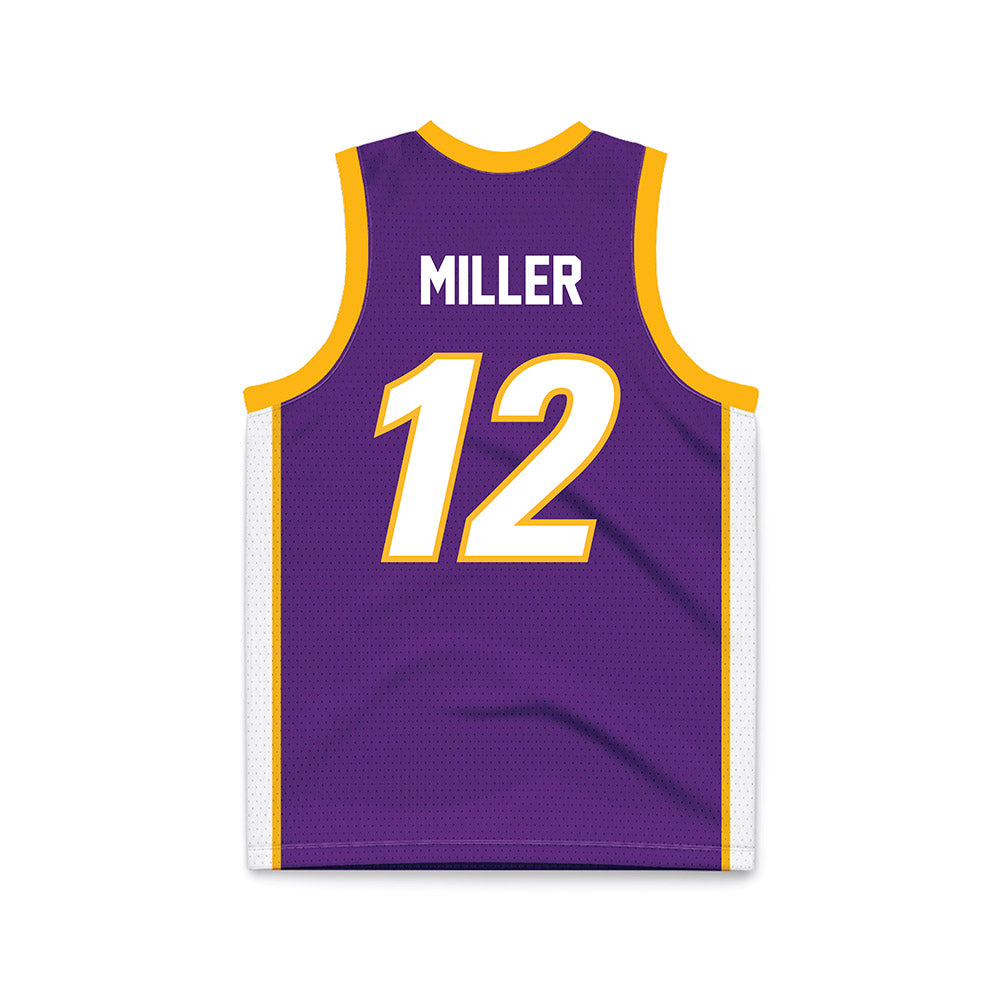 Northern Iowa - NCAA Men's Basketball : Charlie Miller - Basketball Jersey