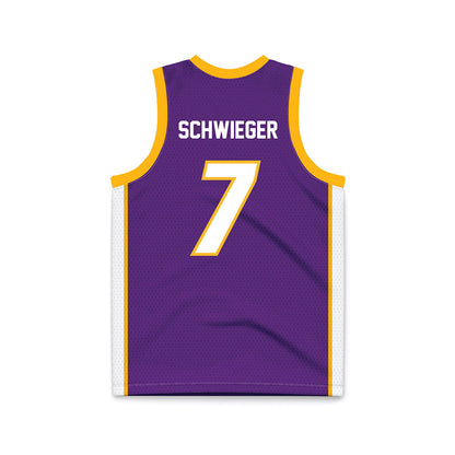 Northern Iowa - NCAA Men's Basketball : Ben Schwieger - Basketball Jersey