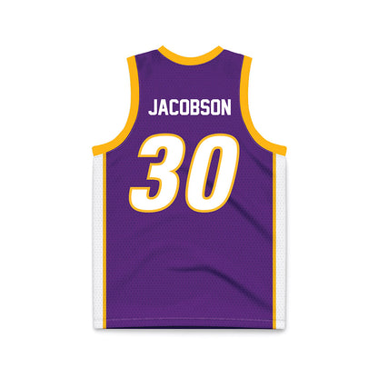 Northern Iowa - NCAA Men's Basketball : Hunter Jacobson - Basketball Jersey