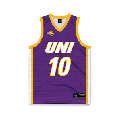 Northern Iowa - NCAA Men's Basketball : RJ Taylor - Basketball Jersey