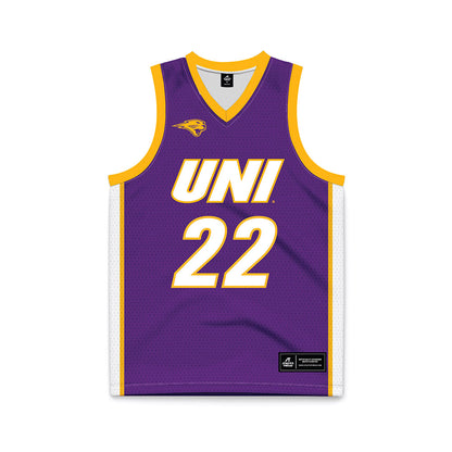 Northern Iowa - NCAA Men's Basketball : Kyle Pock - Basketball Jersey