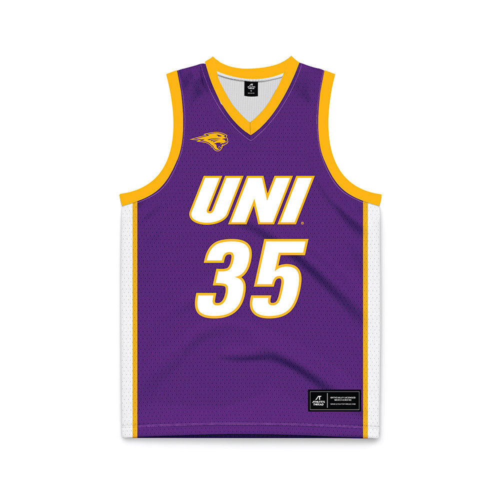 Northern Iowa - NCAA Men's Basketball : Leon Bond III - Basketball Jersey