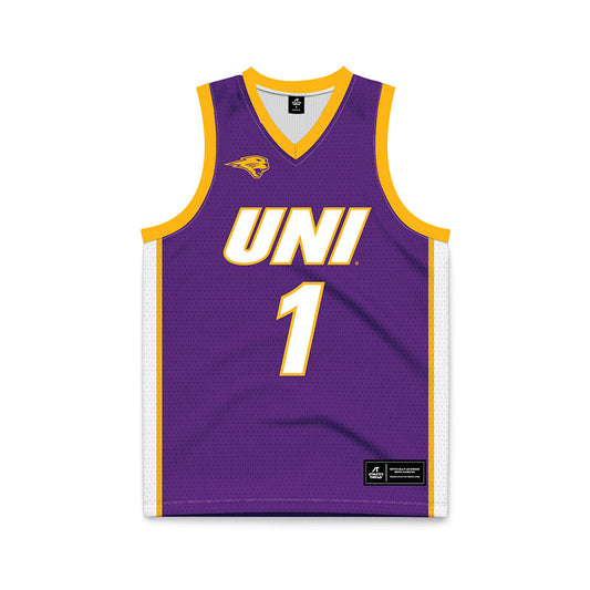 Northern Iowa - NCAA Men's Basketball : Cael Schmitt - Basketball Jersey