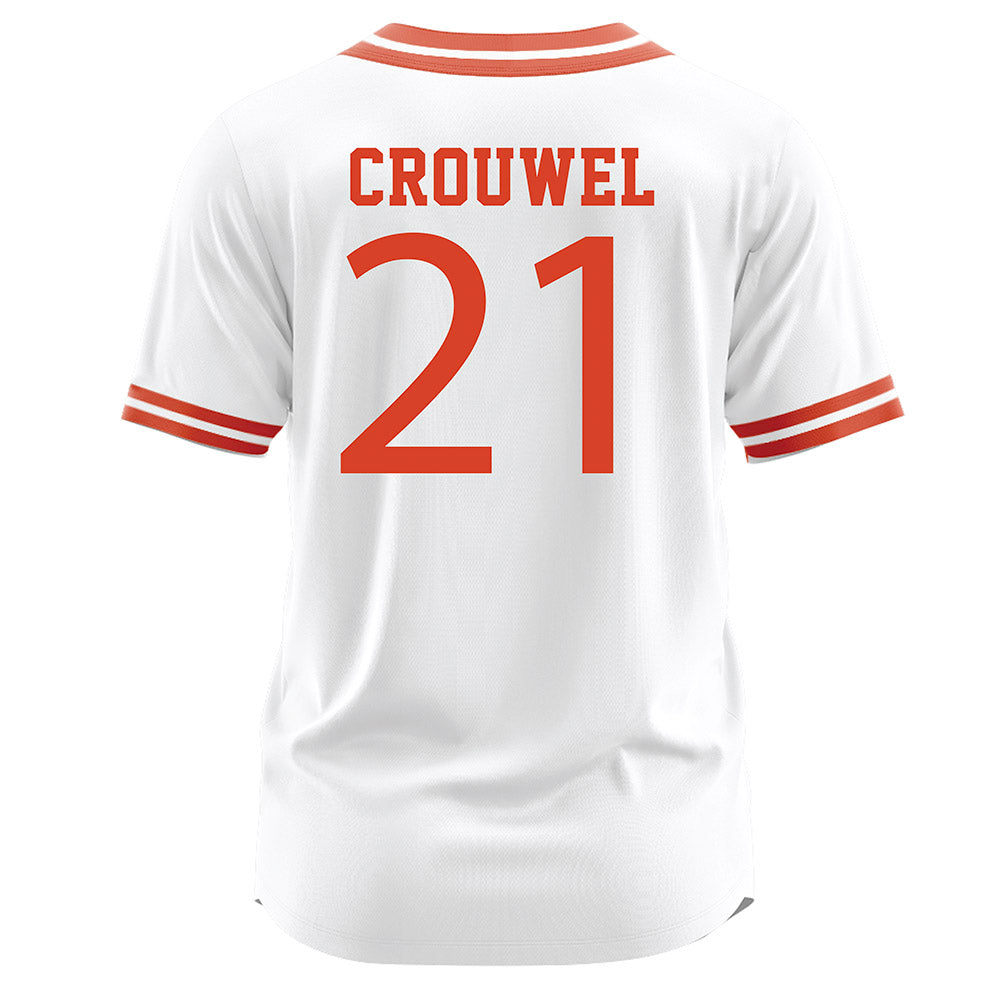UTEP - NCAA Softball : Marijn Crouwel - White Jersey-1