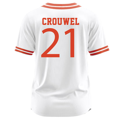 UTEP - NCAA Softball : Marijn Crouwel - White Jersey-1