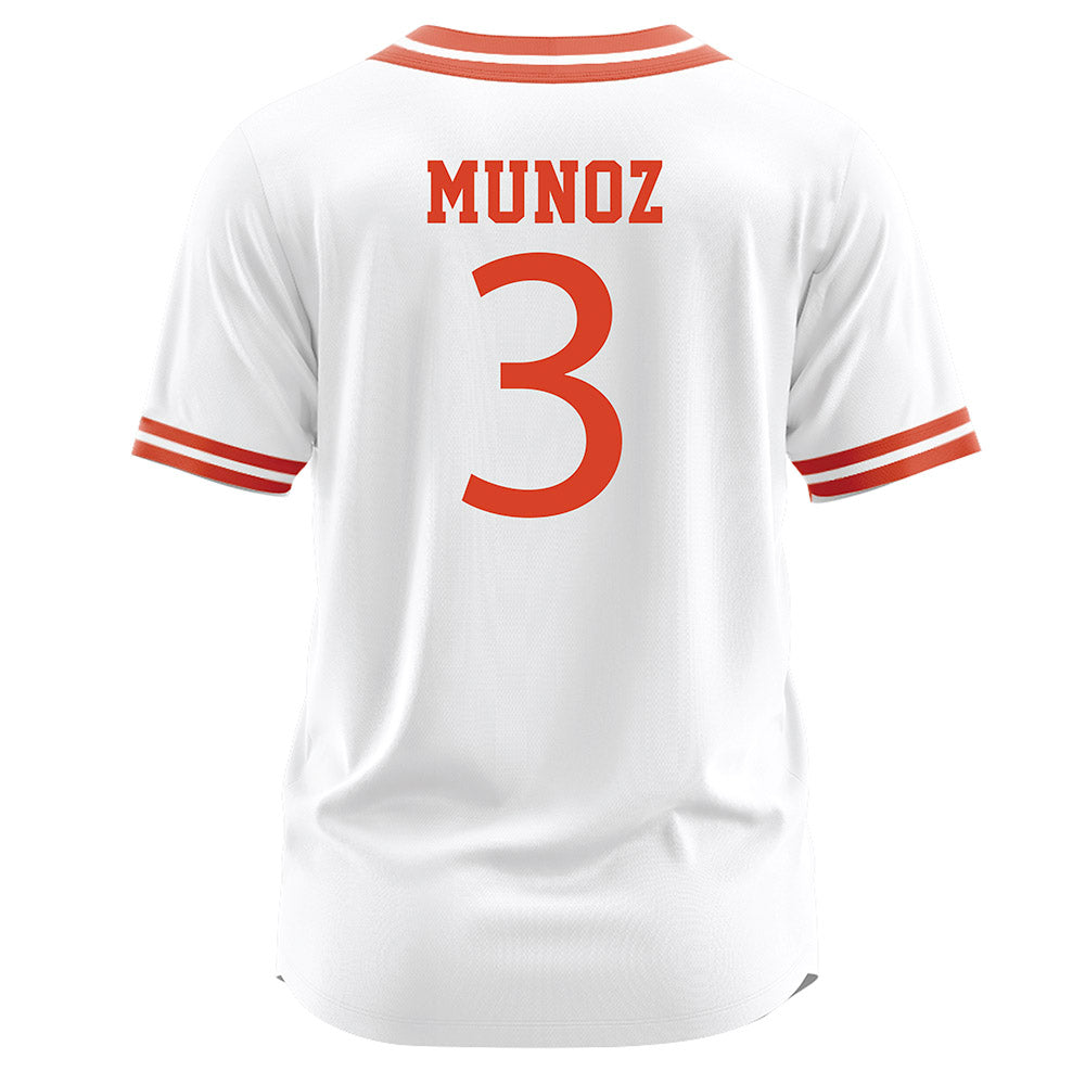 UTEP - NCAA Softball : Iliana Mu�oz - White Jersey-1