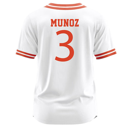 UTEP - NCAA Softball : Iliana Mu�oz - White Jersey-1