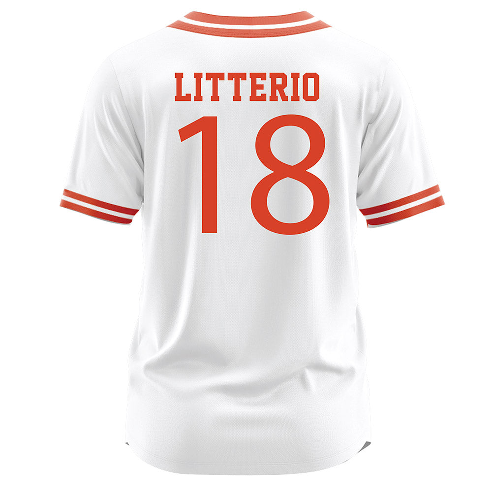 UTEP - NCAA Softball : Annika litterio - White Jersey-1