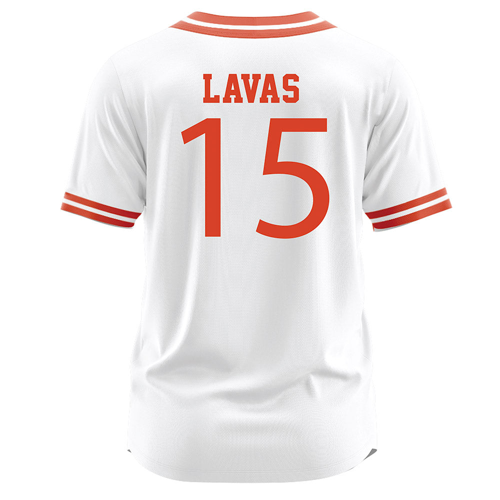 UTEP - NCAA Softball : Brantley Lavas - White Jersey