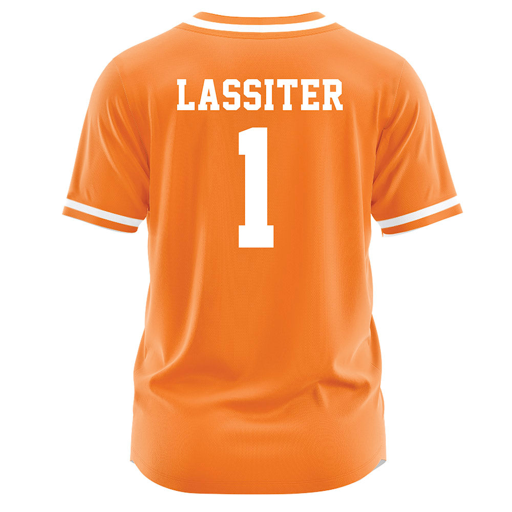 UTEP - NCAA Softball : Paige Lassiter - Orange Jersey-1