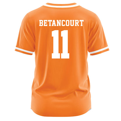 UTEP - NCAA Softball : Aaliyah Betancourt - Orange Jersey-1