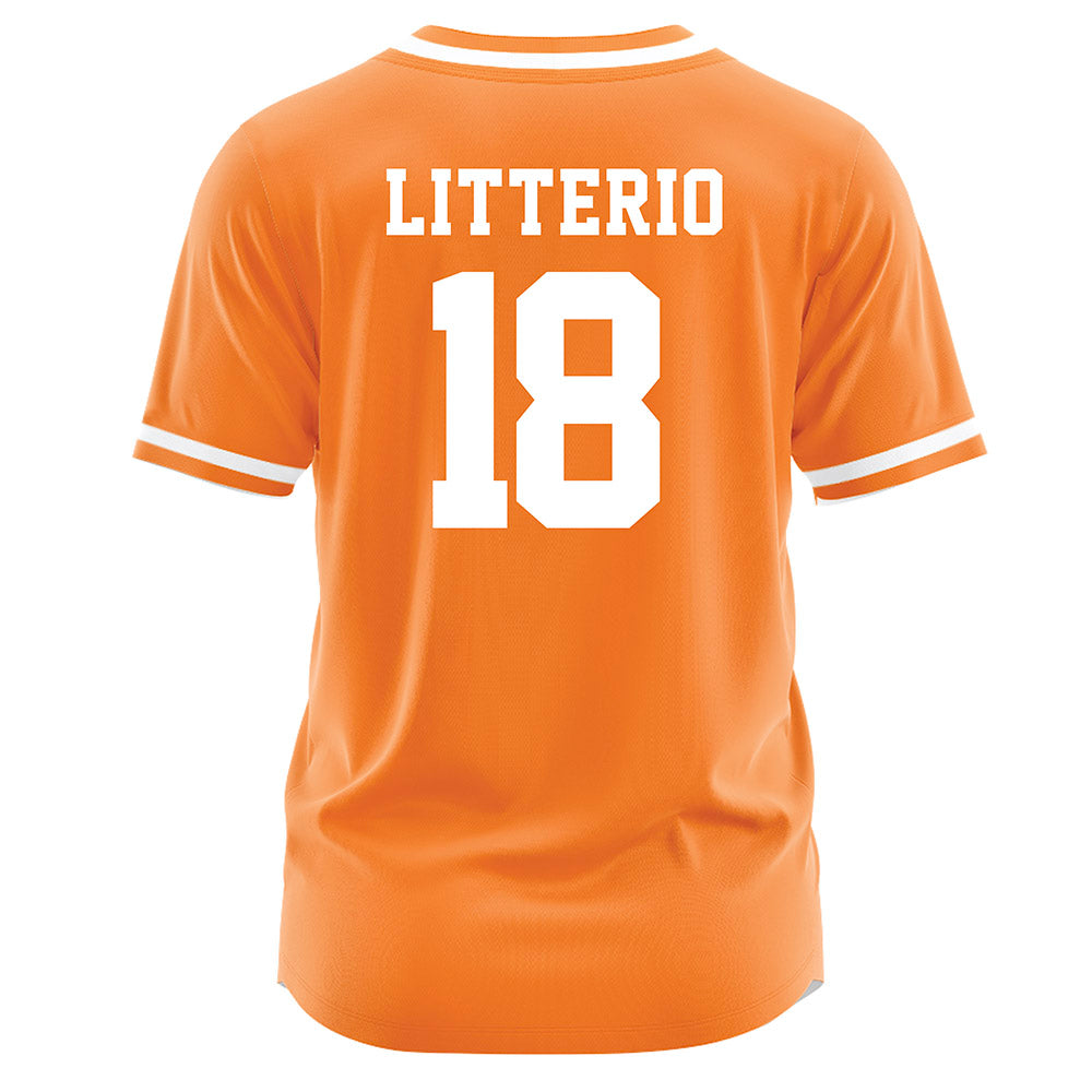 UTEP - NCAA Softball : Annika litterio - Orange Jersey-1