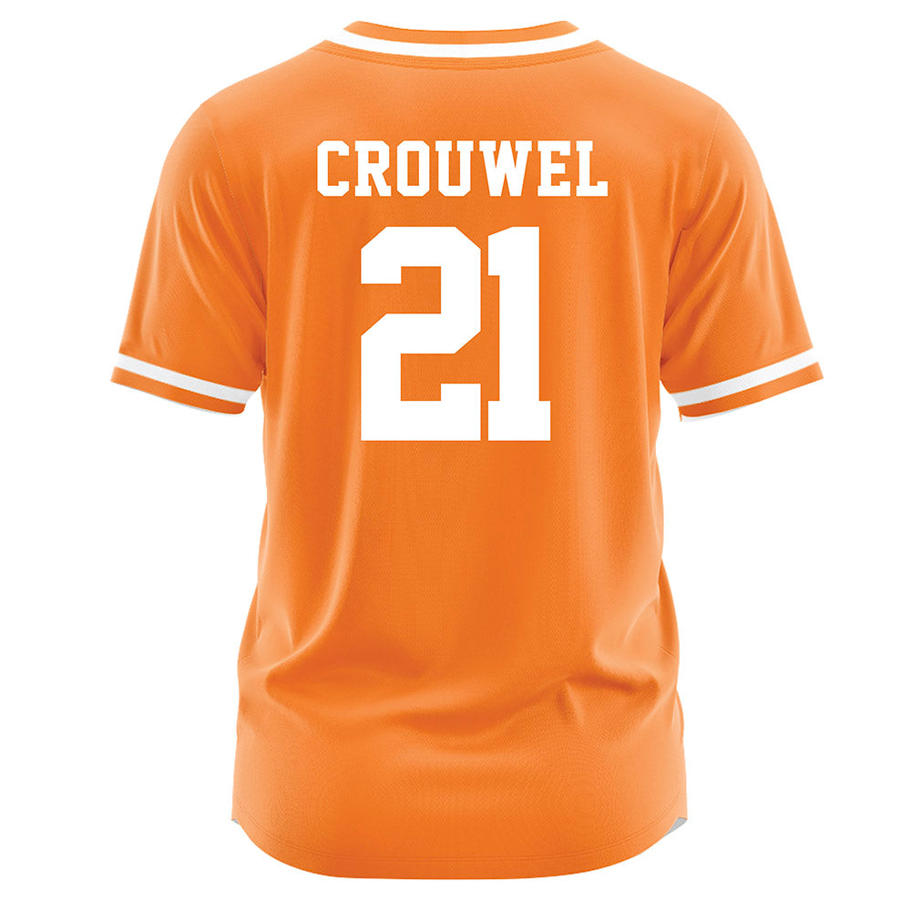 UTEP - NCAA Softball : Marijn Crouwel - Orange Jersey-1