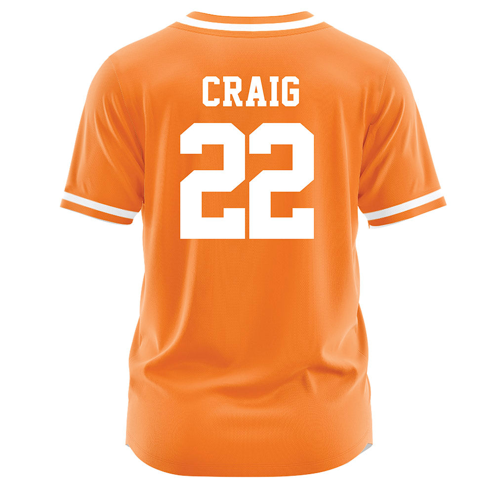 UTEP - NCAA Softball : Kimber Craig - Orange Jersey-1
