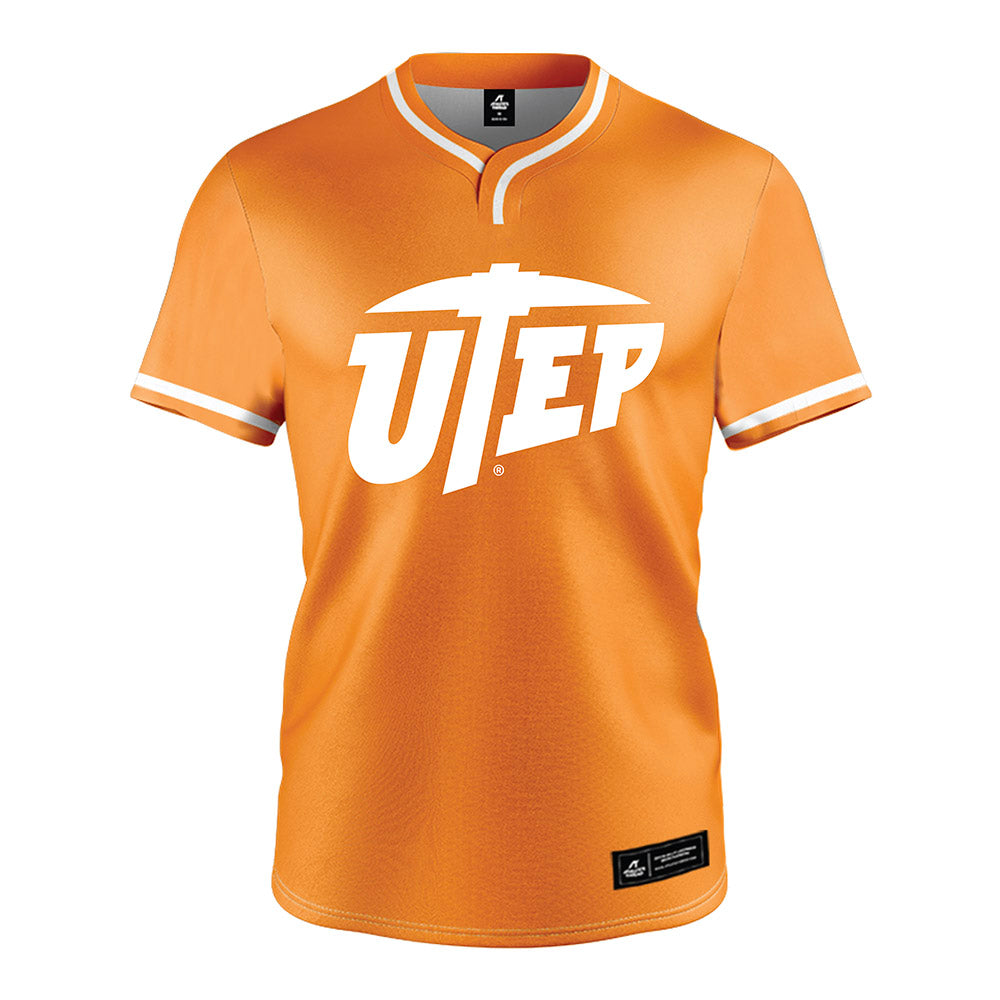 UTEP - NCAA Softball : Marijn Crouwel - Orange Jersey-0