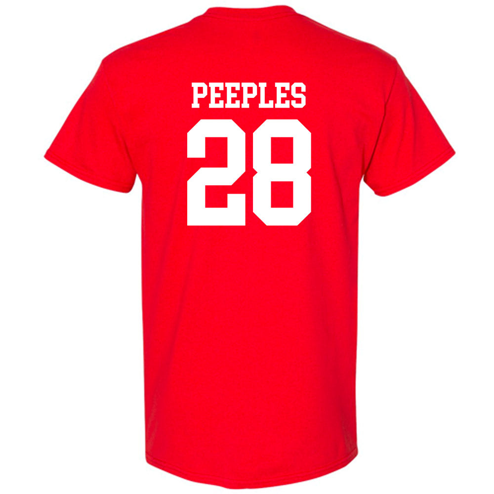 NC State - NCAA Men's Soccer : Brendan Peeples - Sports Shersey T-Shirt-1