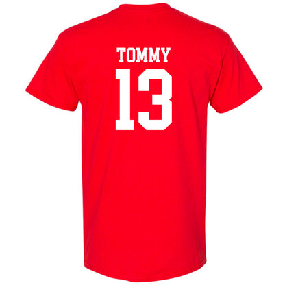 NC State - NCAA Men's Soccer : Calem Tommy - Sports Shersey T-Shirt-1