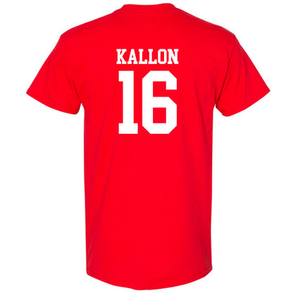 NC State - NCAA Men's Soccer : Mohamed Kallon - Sports Shersey T-Shirt-1