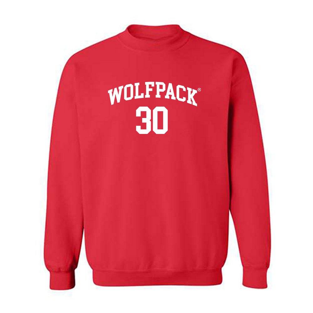 NC State - NCAA Men's Soccer : Maddux Francis - Sports Shersey Crewneck Sweatshirt-0