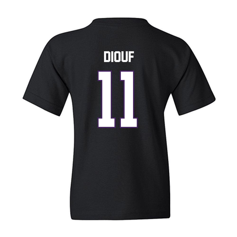 Northern Iowa - NCAA Men's Basketball : Ismael Diouf - Replica Shersey Youth T-Shirt-1