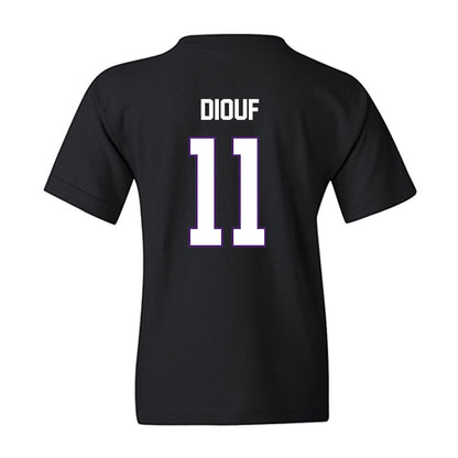 Northern Iowa - NCAA Men's Basketball : Ismael Diouf - Replica Shersey Youth T-Shirt-1