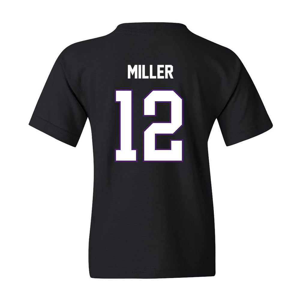 Northern Iowa - NCAA Men's Basketball : Charlie Miller - Youth T-Shirt