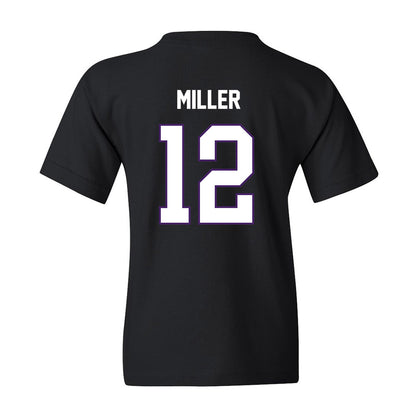 Northern Iowa - NCAA Men's Basketball : Charlie Miller - Youth T-Shirt