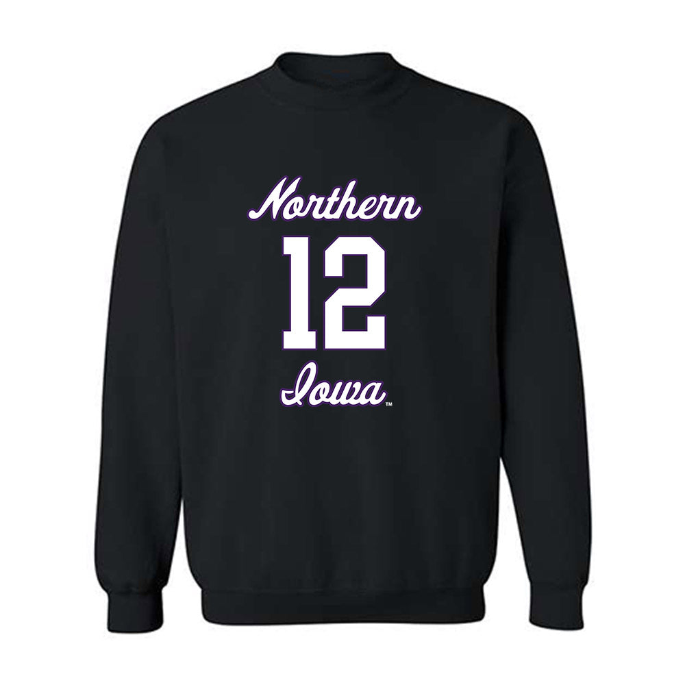 Northern Iowa - NCAA Men's Basketball : Charlie Miller - Crewneck Sweatshirt