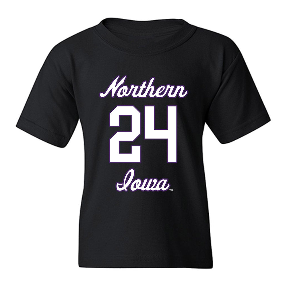 Northern Iowa - NCAA Men's Basketball : Jalen Wilson - Replica Shersey Youth T-Shirt-0