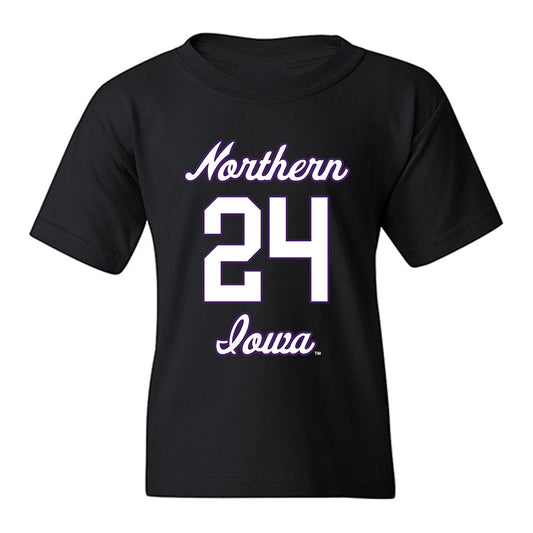 Northern Iowa - NCAA Men's Basketball : Jalen Wilson - Replica Shersey Youth T-Shirt-0