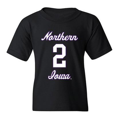 Northern Iowa - NCAA Men's Basketball : Geon Hutchins - Replica Shersey Youth T-Shirt-0