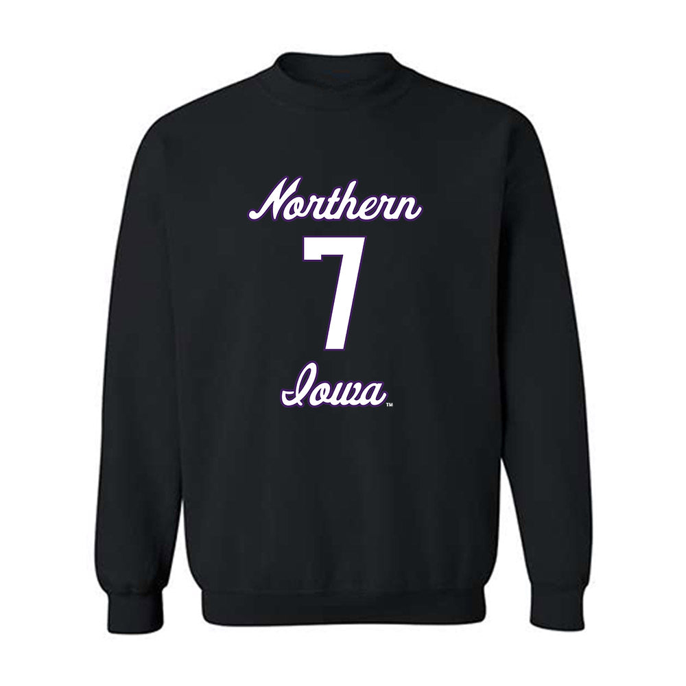 Northern Iowa - NCAA Men's Basketball : Ben Schwieger - Crewneck Sweatshirt