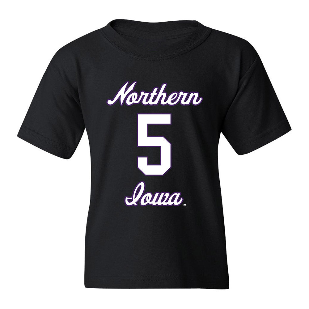 Northern Iowa - NCAA Men's Basketball : Wes Rubin - Youth T-Shirt