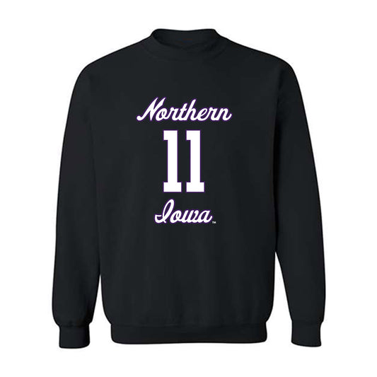 Northern Iowa - NCAA Men's Basketball : Jacob Hutson - Crewneck Sweatshirt