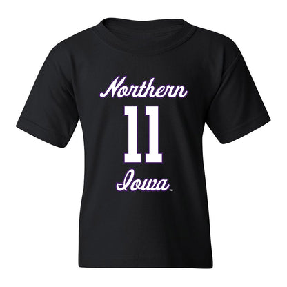 Northern Iowa - NCAA Men's Basketball : Jacob Hutson - Youth T-Shirt