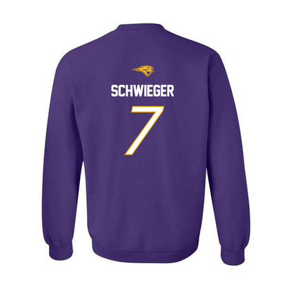 Northern Iowa - NCAA Men's Basketball : Ben Schwieger - Crewneck Sweatshirt