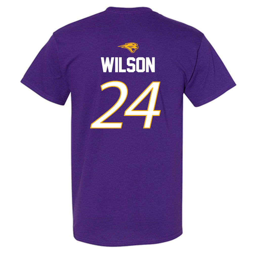 Northern Iowa - NCAA Men's Basketball : Jalen Wilson - Replica Shersey T-Shirt-1