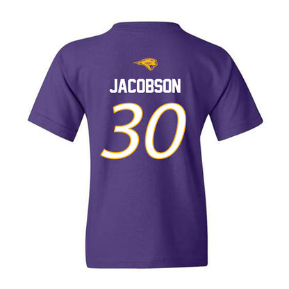 Northern Iowa - NCAA Men's Basketball : Hunter Jacobson - Youth T-Shirt