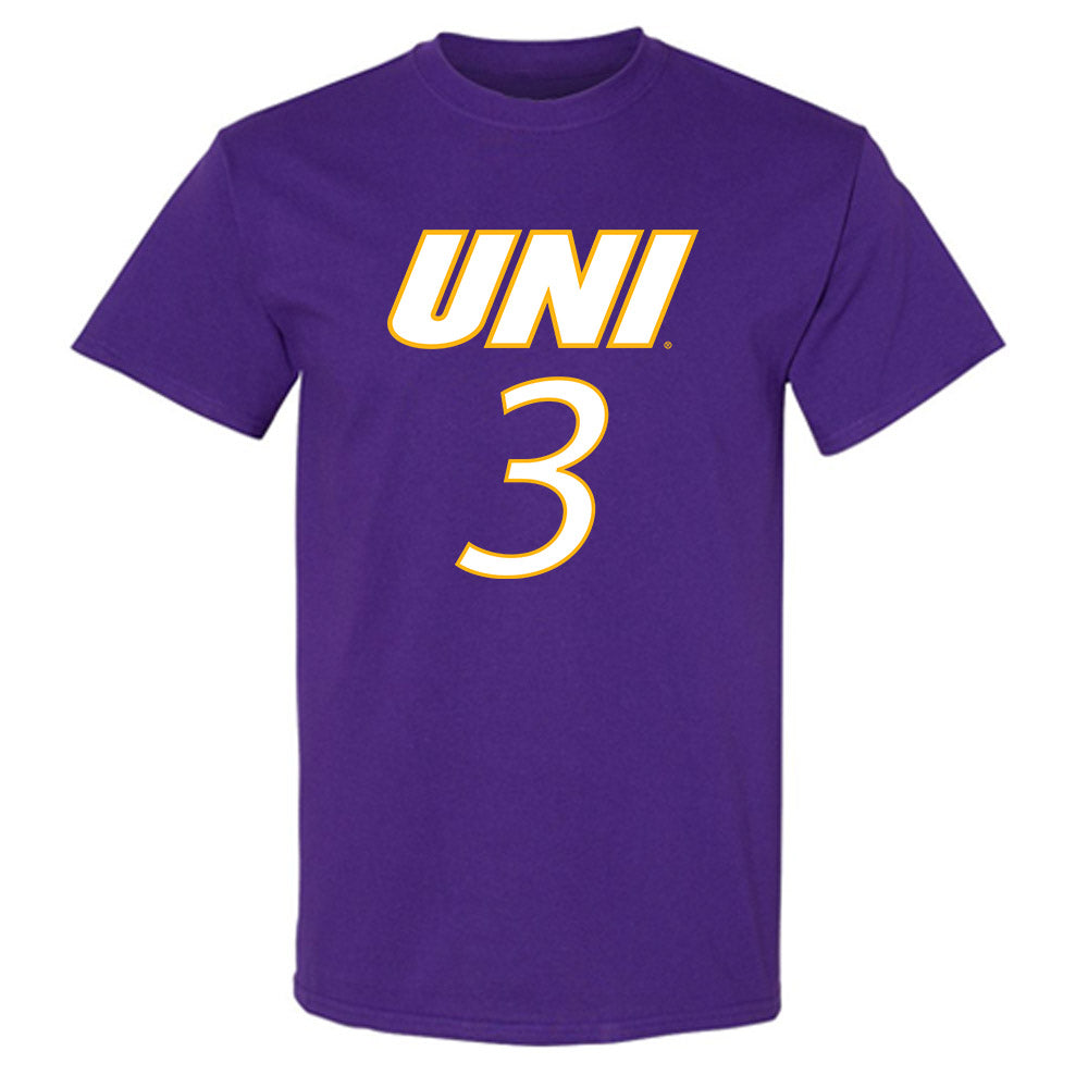 Northern Iowa - NCAA Men's Basketball : Max Weisbrod - T-Shirt