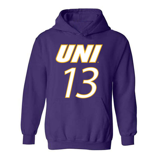 Northern Iowa - NCAA Men's Basketball : Will Hornseth - Hooded Sweatshirt