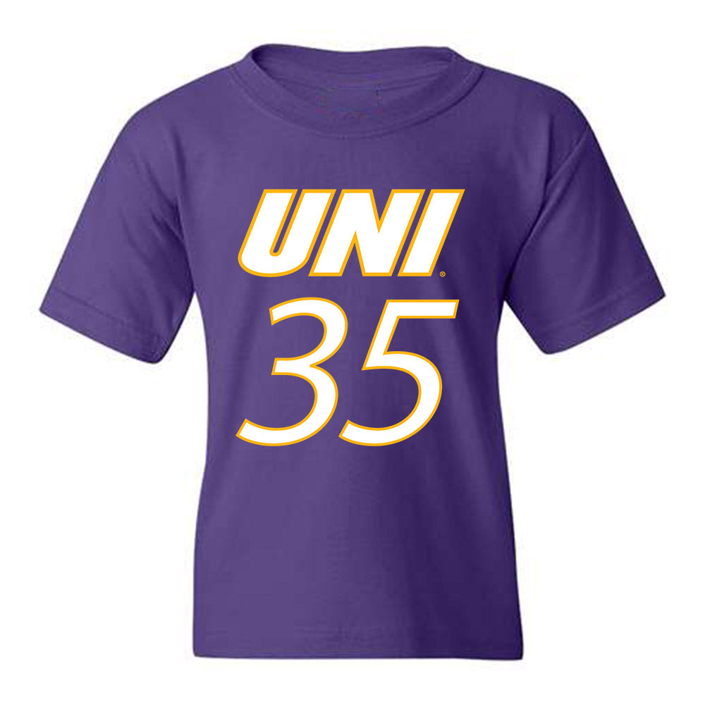 Northern Iowa - NCAA Men's Basketball : Leon Bond III - Youth T-Shirt