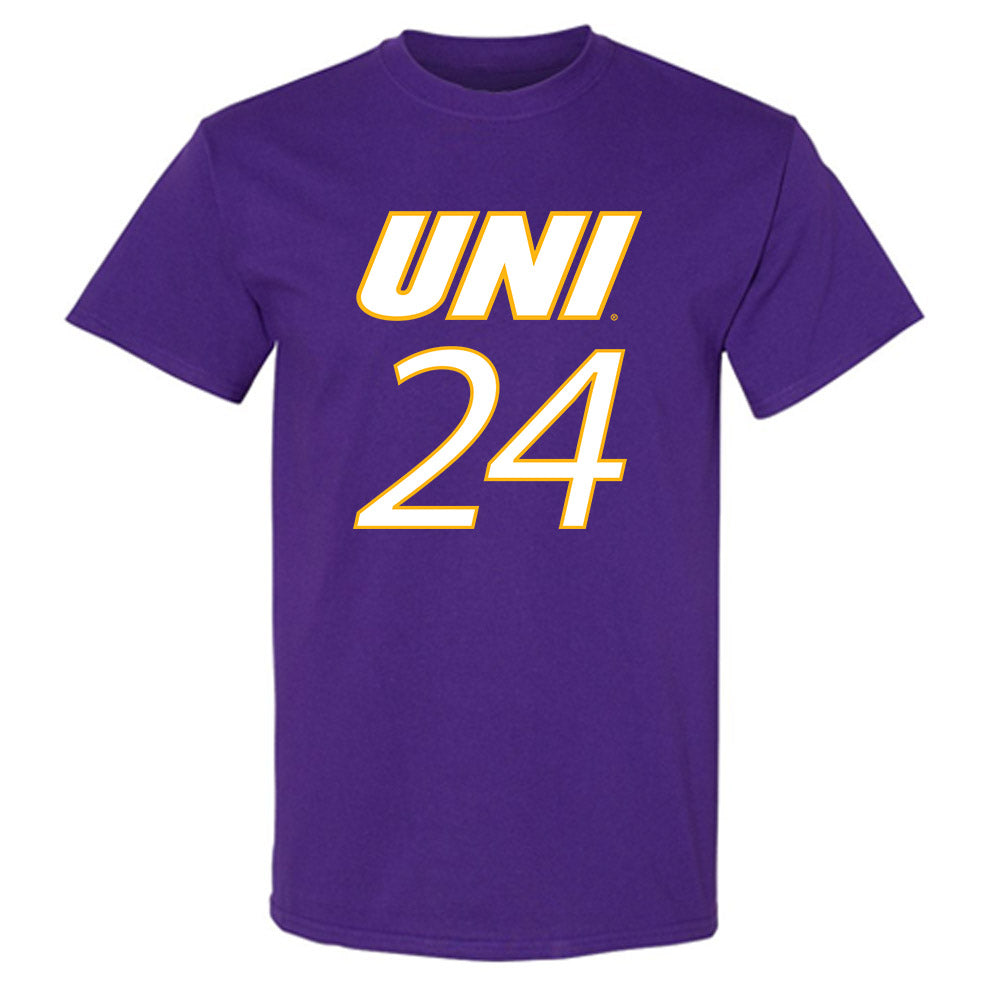 Northern Iowa - NCAA Men's Basketball : Jalen Wilson - Replica Shersey T-Shirt-0